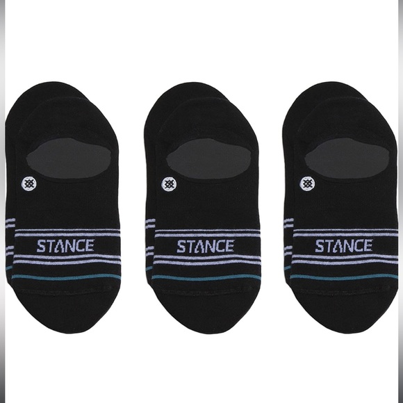 STANCE True No Show Socks 3 Pack Casual Light Cushion - Picture 4 of 4
